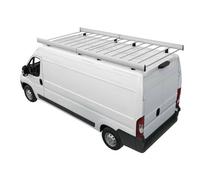 BAGAGLIERA PORTABAGAGLI ALLUMINIO NORDRIVE + 8 ATTACCHI MERCEDES VIANO 2003-2014