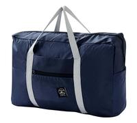 Bagaglio a Mano 46x30,5x16 cm Borsa da Viaggio Pieghevole Valigia Borsa da Allenamento Impermeabile Borsa da Weekend Borsa da Viaggio Borsone per Vaggi Palestra Campeggio Viaggio D'affari (Blu)