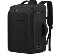 Bagaglio a Mano 55x35x25 per ITA Airways Zaino 55x35x25 per Air Europa Zaino da Viaggio 48L Borsa da Cabina Zaini Porta PC Scuola Trekking Lavoro,Nero