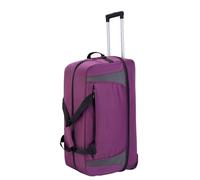 Bagaglio a mano con ruote girevoli, impermeabile, pieghevole e resistente, for viaggi brevi, borsa da viaggio espandibile con ruote da donna, organizer for maternità e post-parto(M)