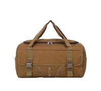 Bagaglio a mano Uomo Borse da viaggio Uomo Borsoni da viaggio Tote Grande capacità Impermeabile Borsa da weekend for le vacanze(Khaki)