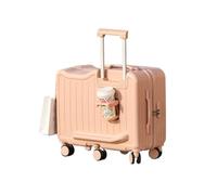 Bagaglio A Rotelle Cavalcabile Con Portabicchieri - Scelta Del Viaggiatore -Elementi essenziali per il viaggio(Pink,24 inches)