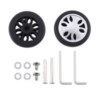 Bagaglio Ruote Ricambio 50mm X 13mm Kit Bagaglio Riparazione 1 Coppia