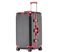 Bagaglio Valigia Trolley Bagaglio A Mano Rigido Con Telaio In Alluminio, Ruote Girevoli Con Lucchetto Per Valigia, Bagaglio Da Stiva Valigie Trolley (Color : D, Size : 28in)