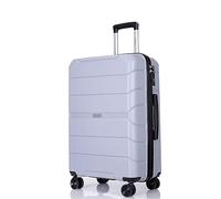Bagaglio Valigia Trolley Il Bagaglio Con I Bagagli Della Ruota Mette La Valigia Leggera Con I Bagagli Di Viaggio Della Serratura Di TSA Valigia Bagaglio A Mano ( Color : Blue,Silver , Size : 24in )