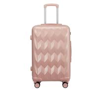 Bagaglio Valigia Trolley Valigie Con Ruote Bagagli Valigie Durevoli Con Chiusura A Combinazione Portatile Con Bordo Rigido Valigie Trolley (Color : D, Size : 26 in)