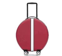 Bagaglio Valigia Trolley Valigie Da Viaggio Rotonde Da 18 Pollici Con Ruote Valigia Da Viaggio Portatile Controllata Valigie Trolley (Color : C, Size : 18inch)