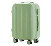 Bagaglio Valigie con ruote Bagagli durevoli di grande capacità Studente Portare con sé i bagagli Valigia da donna con serratura a combinazione di sicurezza Leggero e resistente ( Color : Green , Size