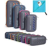 BAGAIL Asciugamano da Viaggio in Microfibra Asciugamano da Bagno e Telo Mare