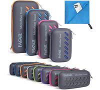 BAGAIL Asciugamano da Viaggio in Microfibra, Asciugamano da Bagno e Telo Mare, Asciugatura Rapida - Super Assorbente - Ultra Compatto, Ottimo per Sport, Palestra, Yoga e Zaino in Spalla