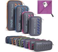 BAGAIL Asciugamano da Viaggio in Microfibra, Asciugamano da Bagno e Telo Mare, Asciugatura Rapida - Super Assorbente - Ultra Compatto, Ottimo per Sport, Palestra, Yoga e Zaino in Spalla