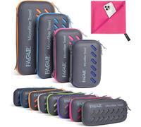 BAGAIL Asciugamano da Viaggio in Microfibra, Asciugamano da Bagno e Telo Mare, Asciugatura Rapida - Super Assorbente - Ultra Compatto, Ottimo per Sport, Palestra, Yoga e Zaino in Spalla