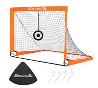 BAGAIL Football Goal, Pop up rete da calcio con obiettivo obiettivo, picchetti di terra e borsa portatile da trasporto, facile da montare, ideale per l'allenamento del giardino e partite ricreative
