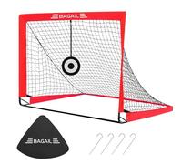 BAGAIL Football Goal, Pop up rete da calcio con obiettivo obiettivo, picchetti di terra e borsa portatile da trasporto, facile da montare, ideale per l'allenamento del giardino e partite ricreative