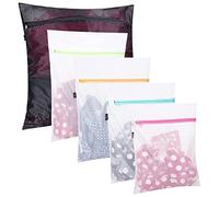 BAGAIL Sacchetti per Biancheria in Rete, Sacchetti per Lavatrice, Sacchetti in rete Riutilizzabili e Durevoli per Camicette Delicate, Biancheria Intima, Reggiseni, Lingerie e Vestiti per Bambini