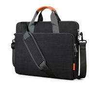 bagasin Borsa per laptop 15-16 pollici, valigetta impermeabile ed estensibile, borsa a tracolla per computer portatile, borsa da lavoro per notebook e PC