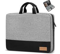 Bagasin Custodia Borsa Porta PC, 14 Pollici Sleeve per Laptop TSA Resistente all'Acqua, Borsa/Caso da Trasporto per Computer Compatibile con MacBook, HP, Dell, Lenovo, Asus Notebook