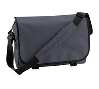 BagBase Attraversare Corpo Imbottito Tracolla Messenger - Borsa tracolla scuola - Grigio grafite