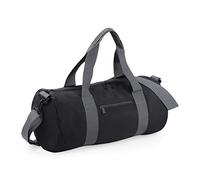 BagBase BG140BKGY Borsa Barile Originale Nero/Grigio Bg140 - Nero/Grigio, M