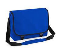 BagBase Messenger Bag Zaino, Bright Royal (Blu), Taglia Unica Unisex-Adulto