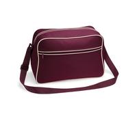 Bagbase Borsa a Tracolla Retrò - Blu Rosso Bordeaux Nero o Bianco
