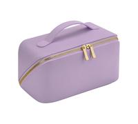 Bagbase - Custodia piatta aperta per accessori - Essenziali da viaggio, trousse, accessori da bagno, trousse per cosmetici - con scomparto con cerniera e altro - 100% PU effetto pelle, Multicolore
