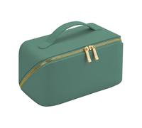 Bagbase - Custodia piatta aperta per accessori - Essenziali da viaggio, trousse, accessori da bagno, trousse per cosmetici - con scomparto con cerniera e altro - 100% PU effetto pelle, Multicolore,