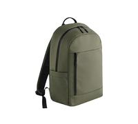 BagBase Everyday Carry - Zaino da 22 litri, in poliestere riciclato resistente all'acqua, maniche per laptop e tablet da 16", cinghie imbottite e pannello posteriore, tasche multiple con cerniera
