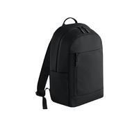BagBase Everyday Carry - Zaino da 22 litri, in poliestere riciclato resistente all'acqua, maniche per laptop e tablet da 16", cinghie imbottite e pannello posteriore, tasche multiple con cerniera
