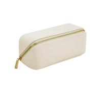 Bagbase - Mini custodia piatta aperta per accessori - Accessori da viaggio, trousse, accessori da bagno, trousse per cosmetici - con scomparto con cerniera e altro - 100% PU effetto pelle,
