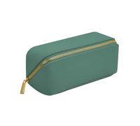 Bagbase - Mini custodia piatta aperta per accessori - Accessori da viaggio, trousse, accessori da bagno, trousse per cosmetici - con scomparto con cerniera e altro - 100% PU effetto pelle,
