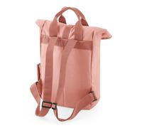 BagBase riciclato Mini Twin Handle Roll-Top Zaino BG118S - Chiusura Roll-Top