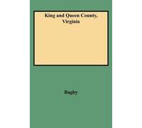 Bagby King and Queen County, Virginia (Tascabile)