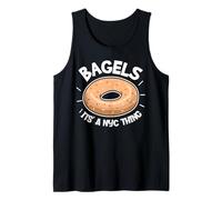 Bagel per Amanti di New York È Una Cosa di New York Bagel Divertenti Canotta