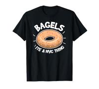Bagel per Amanti di New York È Una Cosa di New York Bagel Divertenti Maglietta