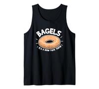 Bagel per gli amanti di New York È una cosa di New York Bagel divertenti Canotta