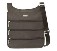 Baggallini Big zipper borsa a tracolla, Portobello (Marrone) - LZP474B0220