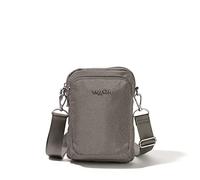Baggallini Borsa a tracolla Modern Everywhere Explorer, Sterling Shimmer, Taglia unica