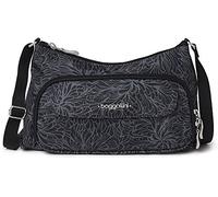 Baggallini - Borsa a tracolla per tutti i giorni, elegante, leggera, con portafoglio integrato e tracolla regolabile, viola (Midnight Blossom), Taglia unica