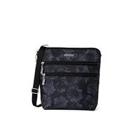 Baggallini Crossbody Bag, Essential-Borsa a Tracolla da Donna, con Porta Carte RFID Integrato, con Tasca per Telefono ad Accesso rapido, Midnight Garden