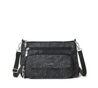 Baggallini Giorni, Borsa a Tracolla Originale RFID Everyday Donna, Fiore di mezzan, Taglia Unica