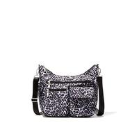Baggallini Hobo moderno ovunque, Ghepardo selvatico grigio, Taglia unica