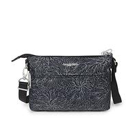 Baggallini Memento - Borsa a tracolla antifurto, Nero (Midnight Blossom), Taglia unica