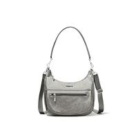 Baggallini, Moderna borsa a mezzaluna Donna, Sterling Shimmer, Einheitsgröße