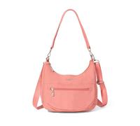 Baggallini Moderna tasca mezza luna 28 x 26,7 cm spalla donna W/cinghie sostituibili si trasforma in borsa a tracolla, Terracotta, Taglia unica