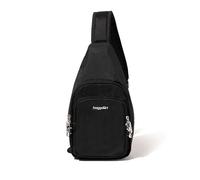 Baggallini Securtex - Cinghia antifurto Daytripper, nero, Taglia unica