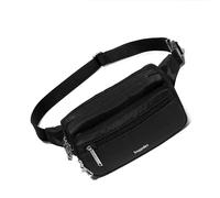 Baggallini Securtex - Marsupio antifurto da donna, nero, Taglia unica