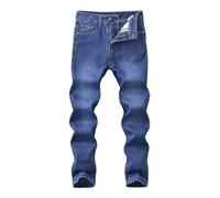 Baggy Jeans da Ragazzo Pantaloni in Denim retrò Ragazzi Bambini Elastici Larghi Vita Elastica Estivi Strappati Elasticizzata vestibilità Larga Cowboy a Gamba