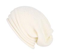 Baggy Lana Uomo Crochet Sci Caldo Inverno Caps Knit Donne Cappello Baseball Caps Mesh Back Hat, bianco, Taglia unica