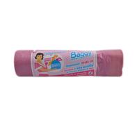 Baggy Plus Sacchetti Nettezza Profumati Rosa 55x65 15pz